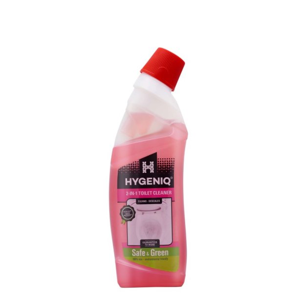 HYGENIQ 2-in-1 Rengring WC - 750ml - 100% bionedbrydelig - 100% genanvendelig