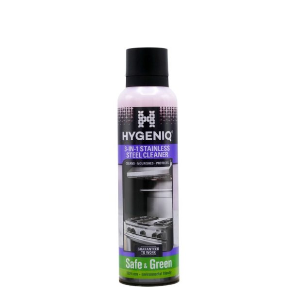 HYGENIQ 3-in-1 Rengring Rustfrit Stl - 185ml - 100% bionedbrydelig - 100% genanvendelig