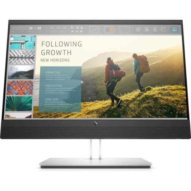 HP PRO-Display 24 - 23.8" - 1920x1080 - Fuld HD - IPS - Sort/Slv