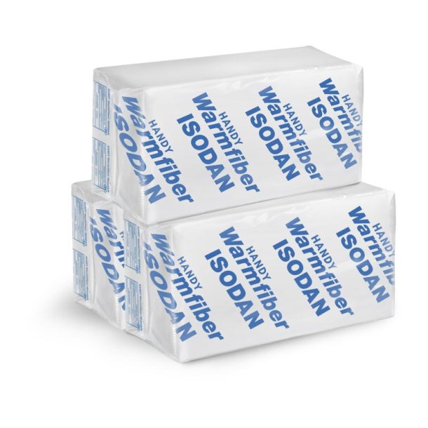 Handy Warmfiber Papirisolering - 18x10 kg til manuel udlgning - til loft, tag og vg