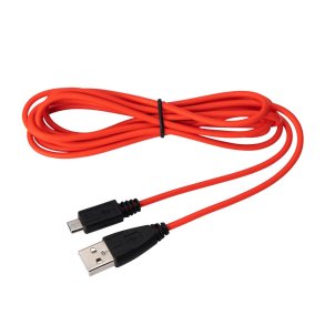 Jabra - USB-A to Micro-USB Cable - Tangerine - USB A - Micro-USB B - Male - Straight - Orange - 2 m