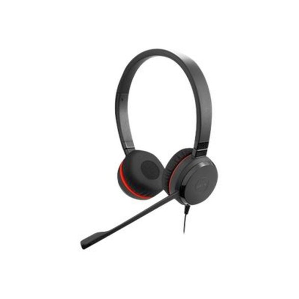 Jabra Evolve 30 II HS Stereo - Headset - fuld strrelse - reserve - kabling - 3,5 mm jackstik