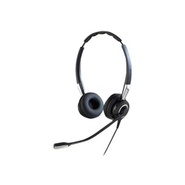 Jabra BIZ 2400 II QD Duo UNC Headset p ret - kabling - Quick Disconnect