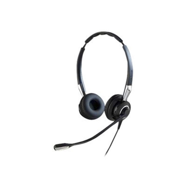 Jabra BIZ 2400 II QD Duo NC Wideband Headset p ret - kabling - Quick Disconnect