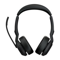 Jabra Evolve2 55 - Link380a UC Stereo - Headset - Head-band - Office/Call center - Binaural - Bluetooth - Uni