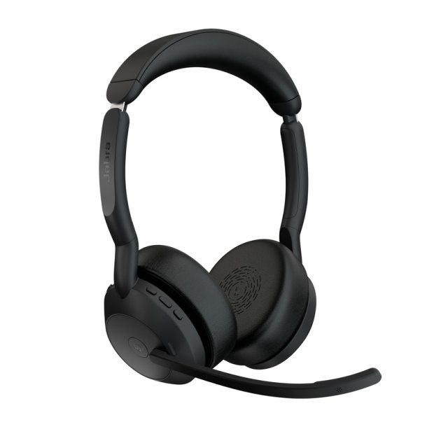Jabra Evolve2 55 - Link380c MS Stereo Include Stand - Headset - Head-band - Office/Call center - Binaural - Bluetooth