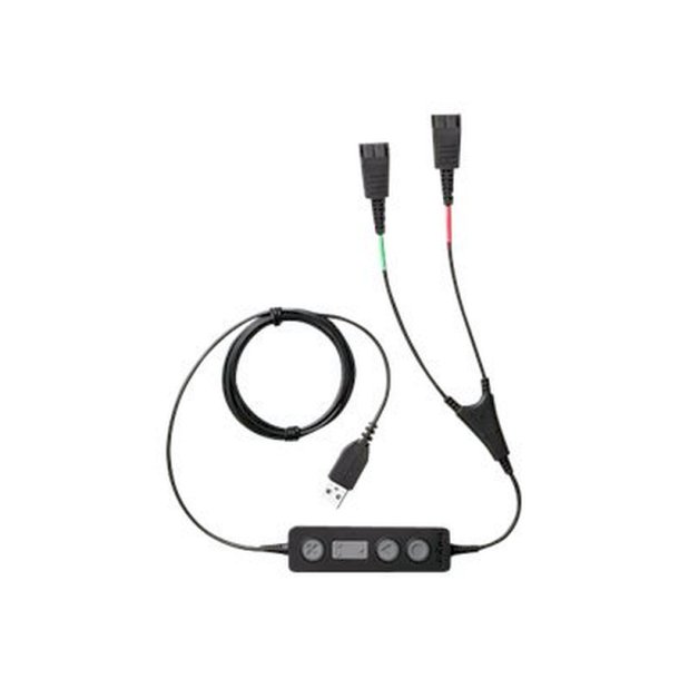 Jabra Link 265 Headset adapter - USB han til Quick Disconnect