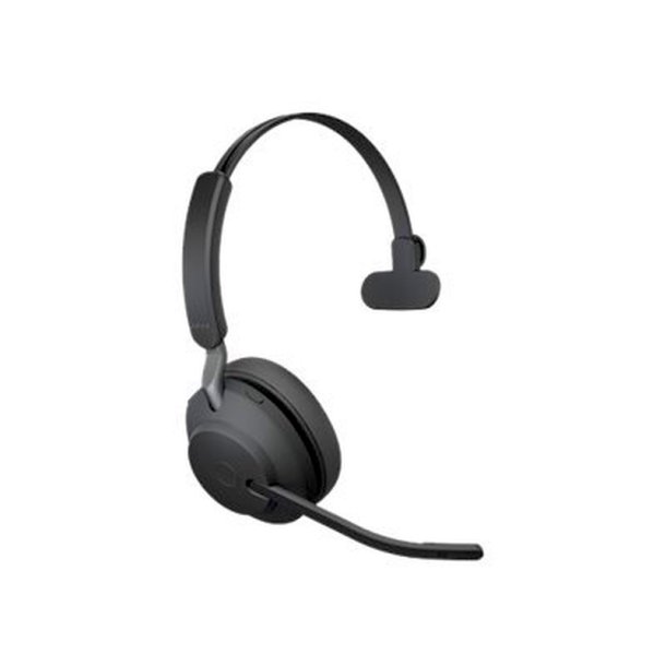 Jabra Evolve2 65 UC Mono Headset - konv. - BT/trdls/USB-A - stjisolerende - sort