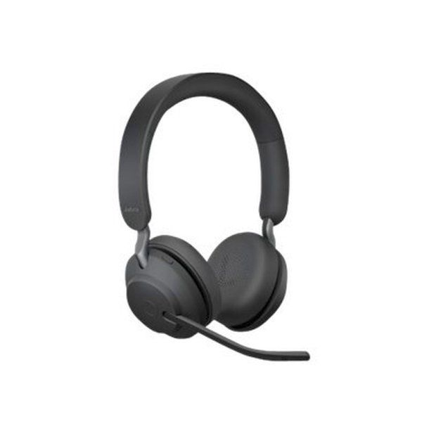 Jabra Evolve2 65 UC Stereo Headset - BT/trdls/USB-C - stjisolerende - sort