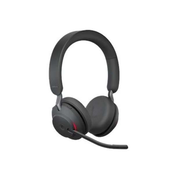 Jabra Evolve2 65 MS Stereo Headset p ret - Bluetooth - trdls - stjisolerende - med oplader