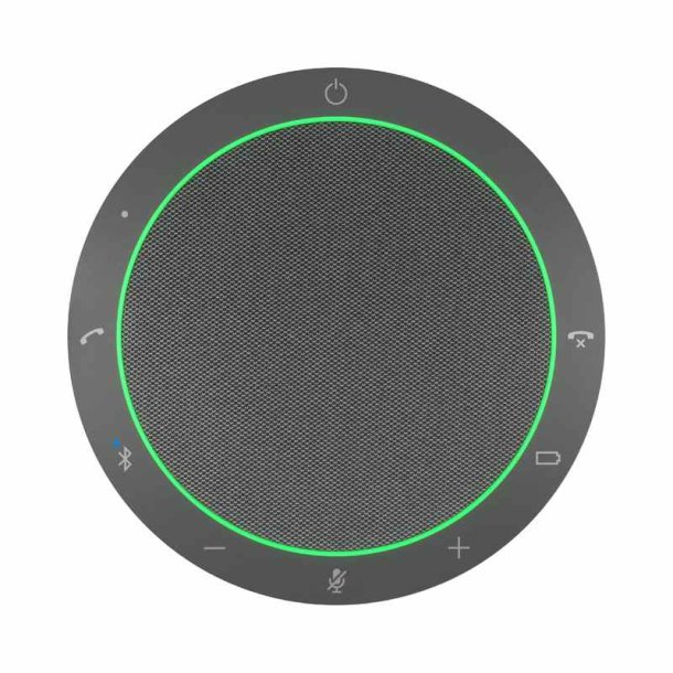 Jabra Speak2 55 UC, Dark Gr� - Universal - Sort - 0.8 m - Buttons - Voice Level Normalization, Sidetone Technology
