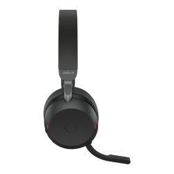 Jabra Evolve2 75 - USB-A UC with Desk Stand - Sort - Headset - Head-band - Office/Call center - Binaural - Sort