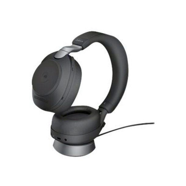 Jabra Evolve2 85 MS Stereo - Headset - BT/trdls/Kabling - aktiv stjfjerning - jackstik