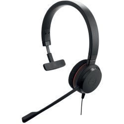 Jabra Evolve 20 - Headset - Head-band - Office/Call center - Monaural - Sort - Volume +/-