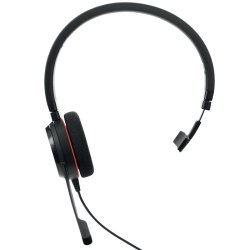 Jabra Evolve 20 - Headset - Head-band - Office/Call center - Monaural - Sort - Volume +/-