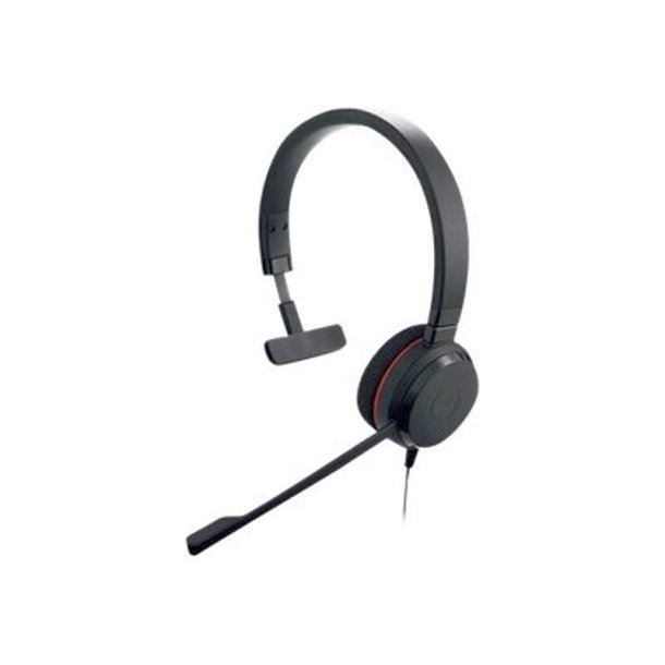 Jabra Evolve 20 UC Mono Headset p ret - konvertibel - kabling - USB-C - stjisolerende