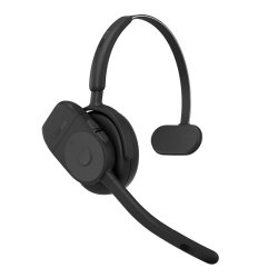 Jabra Perform 75 Headset - Headset - Head-band - Monaural - Sort - IP65 - Bluetooth, Battery level