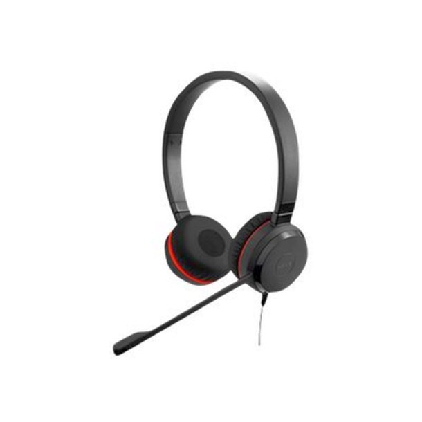 Jabra Evolve 30 II MS stereo Headset p ret - kabling - USB - 3,5 mm jackstik