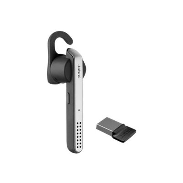 Jabra STEALTH UC (MS) - Headset - i/over ret - Bluetooth - trdls - NFC - aktiv stjfjerning