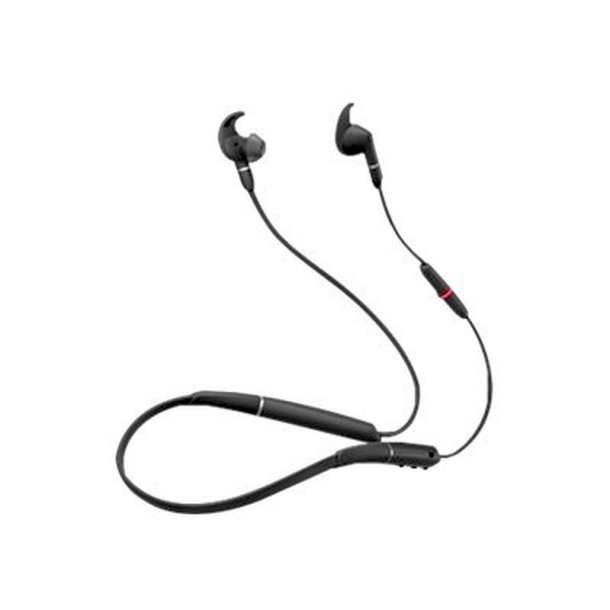 Jabra Evolve 65e MS - reprop telefoner med mic - i ret - Bluetooth/trdls - USB - stjisolerende