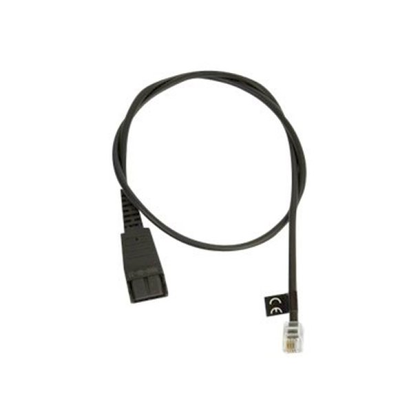 Jabra Kabel til Headset - RJ-11 han til Quick Disconnect han