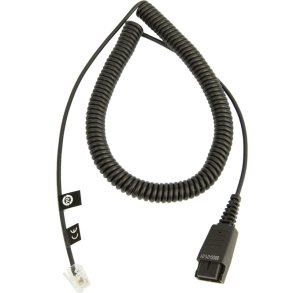 Jabra - 8800-01-01 - Cable - Black - 0.5 m - 2 m - QD - RJ9