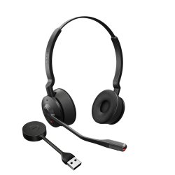 Jabra Engage 55 - USB-A UC Stereo, EMEA/APAC - Headset - Head-band - Office/Call center - Binaural - Sort