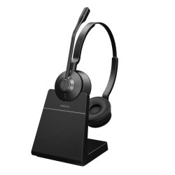 Jabra Engage 55 - USB-C UC Stereo Stand, EMEA/APAC - Headset - Head-band - Office/Call center - Binaural - Sort