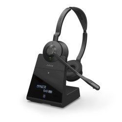 Jabra - Engage 75 Stereo - Headset - Head-band - Office/Call center - Binaural - Black - Volume +, Volume -