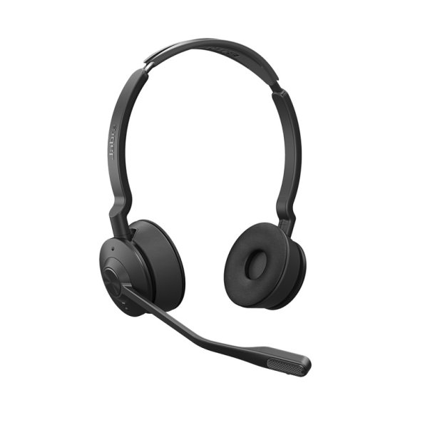 Jabra - Engage 75 Stereo - Headset - Head-band - Office/Call center - Binaural - Black - Volume +, Volume -