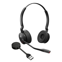 Jabra Engage 55 SE - USB-A UC Stereo, EMEA/APAC - Headset - Head-band - Office/Call center - Binaural - Sort