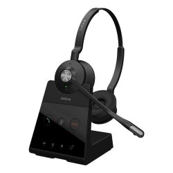 Jabra Engage 65 SE - Stereo, EMEA - Headset - Head-band - Office/Call center - Binaural - Sort - Answer/end call