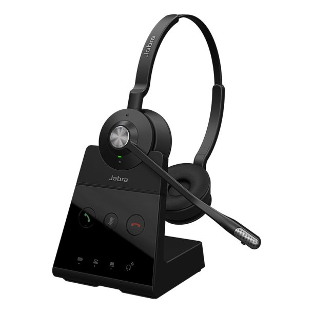 Jabra - Engage 65 SE - Stereo, UK/HK/SG/AU/NZ - Headset - Head-band - Office/Call center - Binaural - Black - Answer/end