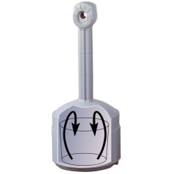 Justrite udendrs askebger - Smokers Cease Fire grn