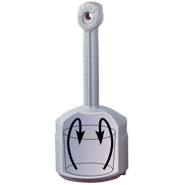 Justrite udendrs askebger - Smokers Cease Fire grn