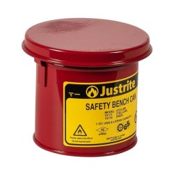 Justrite rengringsbeholder - Rd 0,9L Safety Bench Can 1007