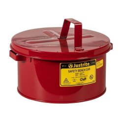 Justrite rengringsbeholder - Rd 7,5L Safety Bench Can 1007