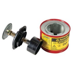 Justrite sikkerheds-stempeldse - Rd 0,5L Plunger Can 1008