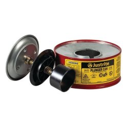 Justrite sikkerheds-stempeldse - Rd 0,9L Plunger Can 1008
