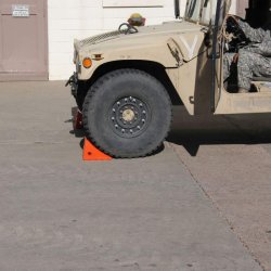 Checkers hjulklodser UC1210 - Wheel Chocks til 46-65" dk