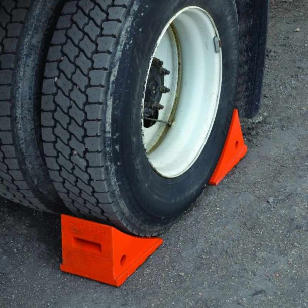 Checkers hjulklodser UC1210 - Wheel Chocks til 46-65" dk