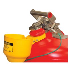 Justrite Bolt-On Tragt - til type 1 sikkerhedskander (229mm)