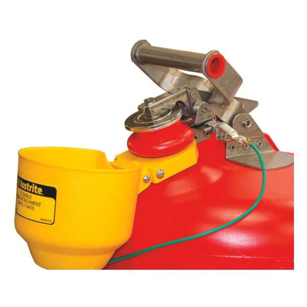 Justrite Bolt-On Tragt - til type 1 sikkerhedskander (229mm)