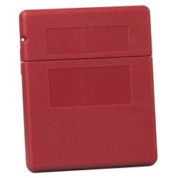 Justrite SDS dokumentboks S23303 - Vejrbestandig - 32 x 26 cm - rd