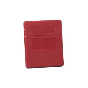 Justrite SDS dokumentboks S23303 - Vejrbestandig - 32 x 26 cm - rd