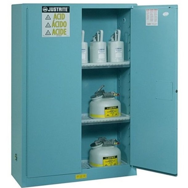 Justrite Sure-Grip EX Classic - sikkerhedsskab p 170 liter - til opbevaring af tsende stoffer