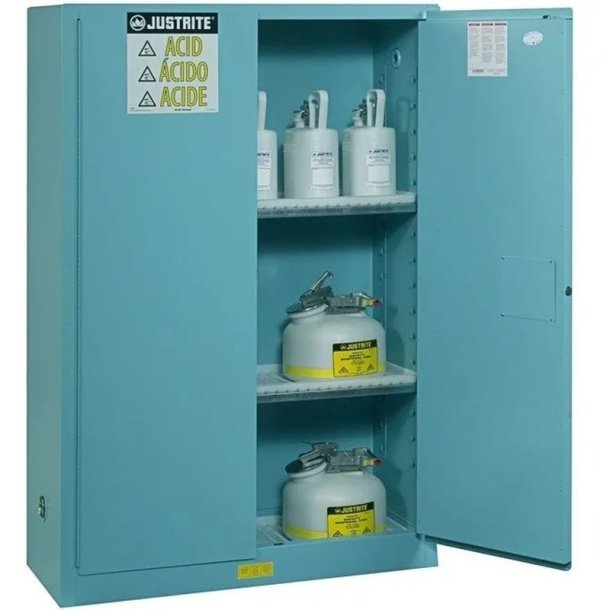 Justrite Sure-Grip EX Classic - sikkerhedsskab p 341 liter - til opbevaring af tsende stoffer