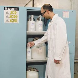 Justrite Sure-Grip EX Classic - sikkerhedsskab p 341 liter - til opbevaring af tsende stoffer