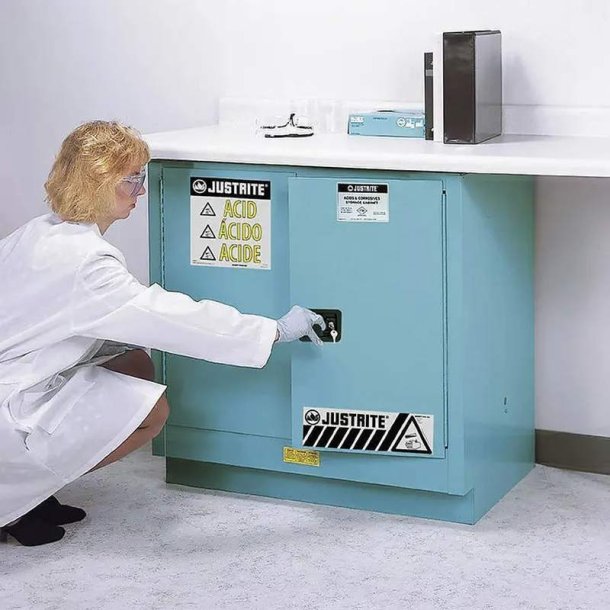 Justrite Sure-Grip EX Classic - sikkerhedsskab p 114 liter - til opbevaring af tsende stoffer