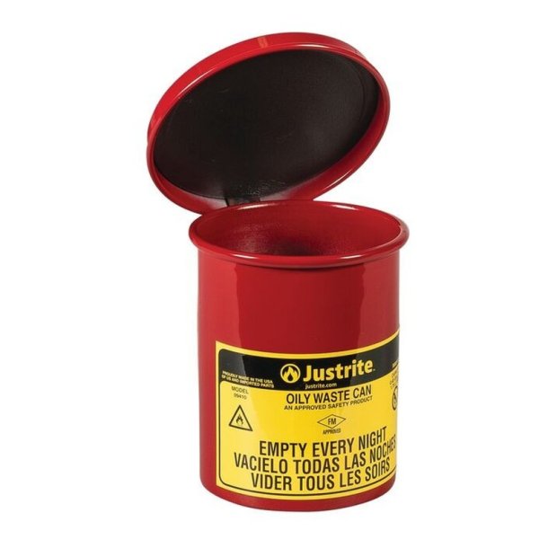 Justrite brandspand - 2 liter - lg - FM- og UL-godkendt - SoundGard